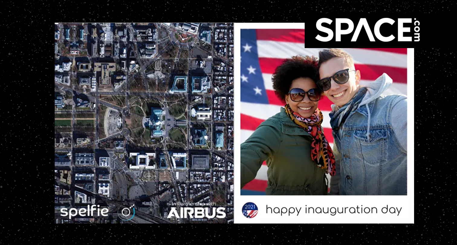 Space photo app ‘spelfie’ lets you attend President-elect Biden’s inauguration virtually